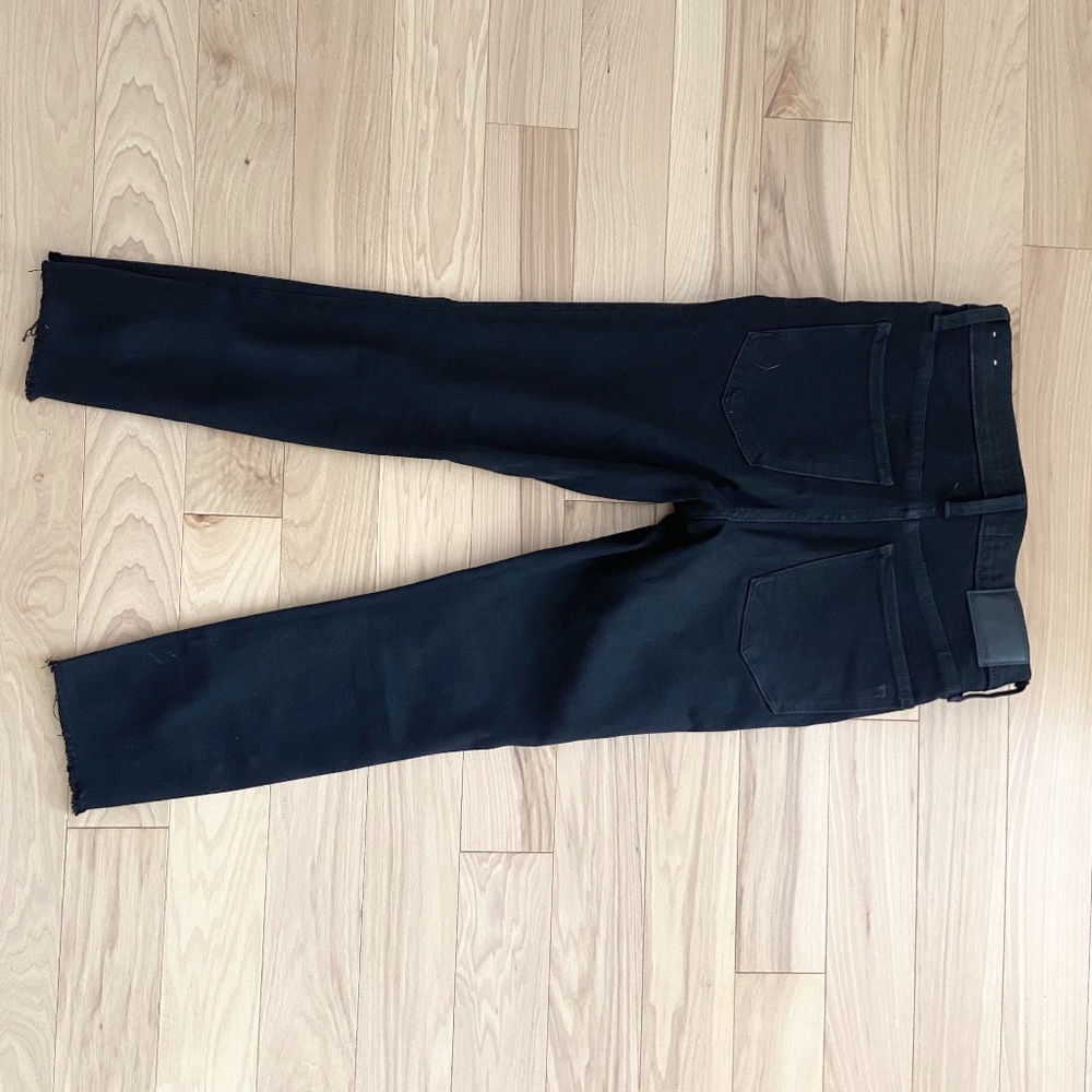 Madewell PETITE 10" High Rise Legging Jeans w/ Distressing